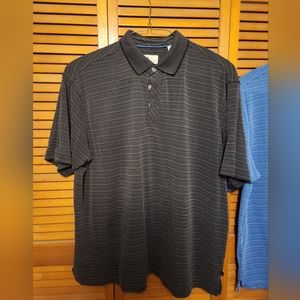 Mens XL Tommy's Bahamas striped polo